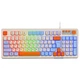 Клавіатура Maxxter KBG-3C01-UA White - зображення 1