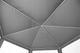 Namiot pawilon ModernHome by Multistore ogrodowy z moskitierą szary 2 x 2 x 2 m PAW-2x2x2-N-GY (5905817005666) - obraz 6