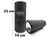 Массажный ролик EasyFit Grid Roller Light 33 см Черный - изображение 1