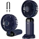 Портативный вентилятор Mini fan XL-880 диаметр 9 см с подставкой для телефона и дисплеем - изображение 3