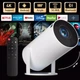 MAGCUBIC HY300 Pro Портитивный мини-смарт проектор , Smart Projector 4K Ultra HD до 130 дюймов, HDMI - совместимый, поддержка Android и iOS, Bluetooth 5.0, Wi-Fi 6, мультимедийный домашний кинотеатр 260 ANSI люмен, Белый - изображение 3