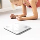 Напольные смарт-весы HOCO HI21 Smart body fat scale 3xAAA до 180 кг White (6942007624121) - изображение 7