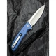 Складной туристический нож Civivi Hyperpulse, (8.9 см) 14C28N / Aluminum синий - изображение 11