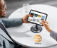Тримач для телефона/планшета UGREEN LP805 Swivel & Foldable Multi-Angle Phone Stand Black (6941876231522) - зображення 2