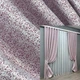 Комплект готовых штор VR-Textil Софт № 1729ш Фуксия с белым 150х270 см 2 шт (33-0648) - изображение 1