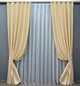 Комплект готових штор VR-Textil Жакард № 1727ш Кремовий 150х285 см 2 шт (33-0649) - зображення 2