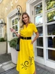 Fashions • Сукня жіноча Entourage Fashions 58-60 жовтий (1046-бу) - зображення 10