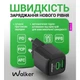Мережевий зарядний пристрій WALKER WH-71 GAN 30W + Type-C to Type-C white - зображення 6