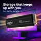 SSD накопитель Micron p310 1tb m.2 2280 with heatsink (ct1000p310ssd5) - изображение 6