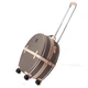 Чемодан Semi Line 20" S T5673-2 Brown/Pink Cream (DAS302678) - изображение 3