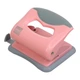 Дырокол Buromax пластиковый PASTEL, до 20 листов, 125 х 95 х 65 мм, розовый (BM.4020-10) - изображение 1