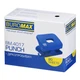 Дырокол Buromax пластиковый, до 20 листов, 120 х 82 х 53 мм, синий (BM.4017-02) - изображение 7