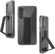 Защитный чехол CLCKR Stand & Grip Case для Samsung Galaxy S23 Plus (S916) 52965 - Clear / Black - изображение 1