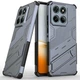 Захисний чохол з підставкою Deexe Bibercas для Motorola Edge 60 Fusion - Grey - зображення 2