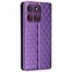 Чохол Deexe Rhombus Book для Motorola Edge 60 Pro - Purple - зображення 7