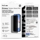 Захисне скло IMAK 3D Curved Privacy для Motorola Edge 60 / Edge 60 Pro / Edge 60 Fusion - Black - зображення 5