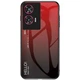 Защитный чехол Deexe Gradient Color для Motorola Edge 50 Fusion - Red / Black - изображение 1