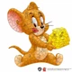 Фігурний дерев'яний пазл Woods Story Tom & Jerry™ Джеррі XL - зображення 2