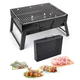 Мангал складной для барбекю 43х30х22.5 см BBQ Oven GP-4276 (031r) - изображение 1
