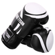 Перчатки боксерские на липучке Mike Tyson SP-Sport 4544 размер 10 унций Black-White - изображение 2