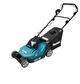 Газонокосилка аккумуляторная Makita DLM382 BEO1 (38 см, 20-75 мм, 40 л, LXT) - изображение 2