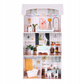 Domek dla lalek EcoToys Alice 3 piętra 9 mebelków D8211 (5905817006335) - obraz 1