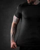 Тактическая футболка Samuray Cooltuch Black с липучками под шевроны из полиэстера потоотводящая L - изображение 7