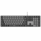 Клавіатура провідна WIWU KB-01 Wired Keyboard for laptop Чорний - зображення 1
