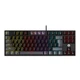 Ігрова клавіатура fantech atom87 mk876v2 sumi blue switch чорний сірий колір - зображення 2