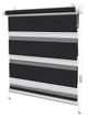 Ролета тканинна ROLLOTEX День-Ніч BH-07 39х150 см BLACK (734804) - изображение 1
