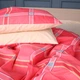 Комплект постільної білизни Mirson Полуторний 143х210 см 17-0783 Checkered Flame Бязь (2200011274706) - зображення 2