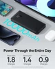 Повербанк на 10000 mAh Baseus Airpow Lite (1USB/Type-C, 15W). Black - изображение 4