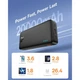 Повербанк с быстрой зарядкой на 20000 mAh Baseus Airpow Fast Charge (1USB/Type-C, 20W). Black - изображение 8