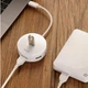 USB хаб Type-C роз'єм BASEUS round box HUB adapter (Type-C to USB 3.0, USB 2.0). White - зображення 9