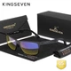 Очки компьютерные Blue Blocker 65% для мужчин KINGSEVEN 7180 Black 65 - изображение 1