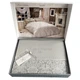 Комплект постільної білизни Maison D'or Rose Marine Grey сатин 220-160*2 см сірий - зображення 1