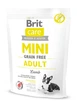 Корм сухой Brit Care Grain Free Mini Adult Lamb для взрослых собак миниатюрных пород с ягненком 400 г - изображение 1
