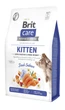 Корм сухой Brit Care Cat Grain Free Kitten Gentle Digestion Immunity для котят для иммунитета с лососем 2 кг - изображение 1