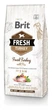 Корм сухой Brit Fresh Turkey Pea Adult Fit and Slim для взрослых собак с лишним весом, индейка и горох 12 кг - изображение 1
