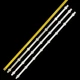 LED підсвітка TV 6916L-1105A 6916L-1106A 6916L-1437A 6916L-1438A LC320DXG-JFR1 630mm 7-8led A1A2B1 3V 3pcs=1set - изображение 2