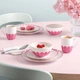 Столовий сервіз Villeroy & Boch Fleur 8 предметів 2 персони рожевий (1045536000) - изображение 2