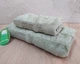 Набор турецких бамбуковых махровых полотенец Cestepe 50х90+70х140 Bamboo Zumrut Light Green - изображение 3