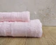 Набор турецких бамбуковых махровых полотенец Cestepe 50х90+70х140 Bamboo Zumrut Light Pudra - изображение 2