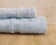 Набор турецких бамбуковых махровых полотенец Cestepe 50х90+70х140 Bamboo Zumrut Light Blue - изображение 2