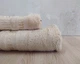 Набор турецких бамбуковых махровых полотенец Cestepe 50х90+70х140 Bamboo Zumrut Light Bej - изображение 2