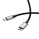 Кабель для зарядки та передавання даних HOCO US10 excellent speed cable USB Type-C - Micro USB 3.0 0 0.5м Чорний - зображення 4