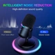 Мікрофон Onikuma USB Condenser Gaming Microphone M830 |USB, RGB| чорний - зображення 11