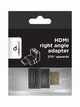 Адаптер Cablexpert (A-HDMI270-FML) HDMI-HDMI, кут 270 градусів, чорний - зображення 4