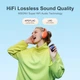 Hi-Fi MP3 плеер MECHEN M3 - 64GB, Bluetooth 5.3, сенсорный экран 2,4 дюйма, внешний динамик, FM,чехол, защитное стекло Black - изображение 8