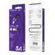 Кабель BOROFONE BX32 USB to Type-C 2.4A, 1m, nylon, aluminum+TPE connectors, Black (6931474710451) - изображение 2